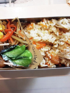 高校生弁当覚え書き4 唐揚げ炊き込み弁当-レシピのメイン写真