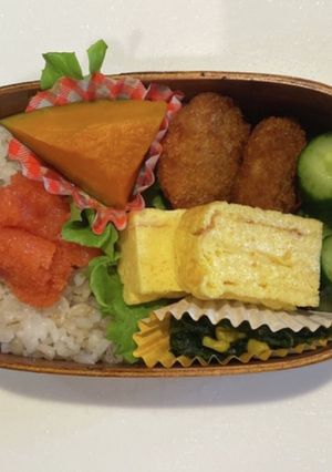 たっぷり明太子弁当-レシピのメイン写真