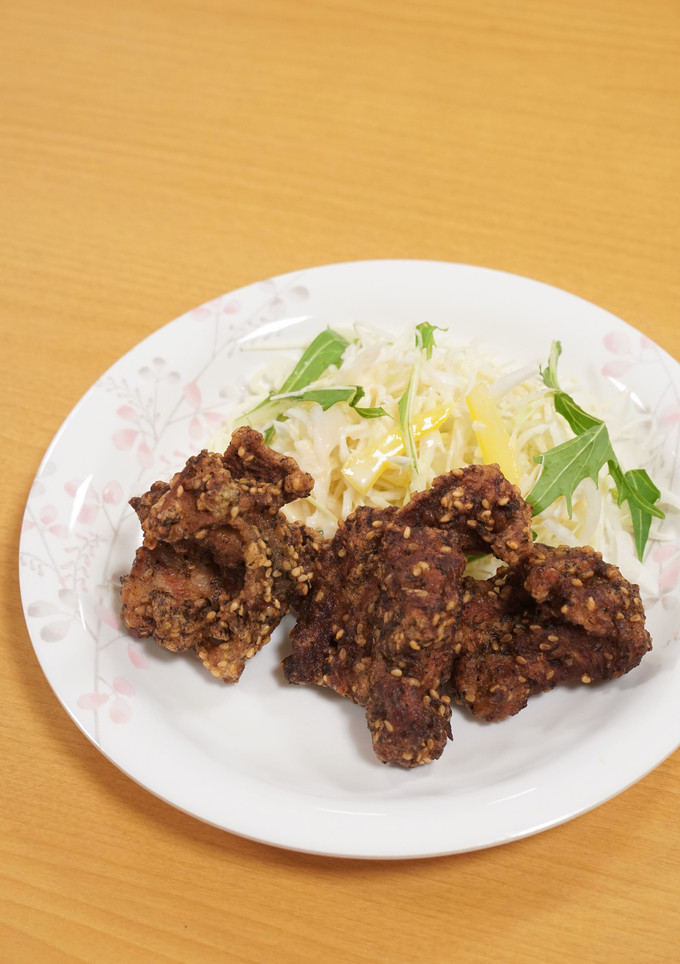 ゆかりとごまの鶏唐揚げ-レシピのメイン写真