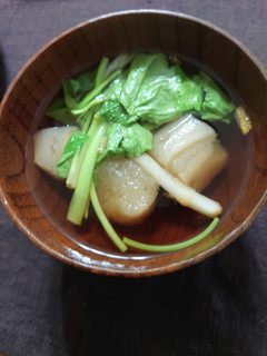 根三つ葉のお吸い物-レシピのメイン写真