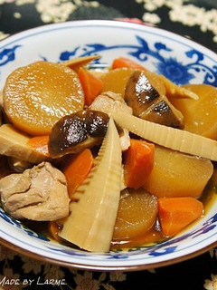 父の味!我が家自慢染み旨鶏肉と大根の煮物-レシピのメイン写真