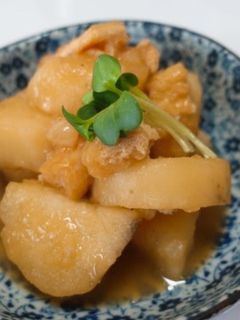 山芋と油揚げの煮物-レシピのメイン写真
