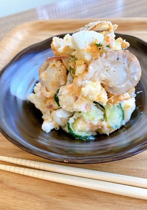 ほたて丸ごと！ごちそうポテトサラダ-レシピのメイン写真