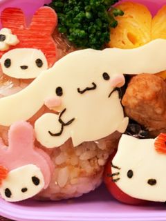 キャラ弁☆シナモロール-レシピのメイン写真