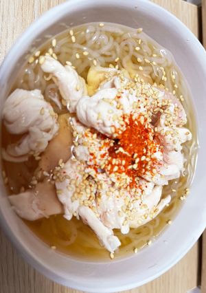 低脂質ダイエット用糸こん冷麺-レシピのメイン写真