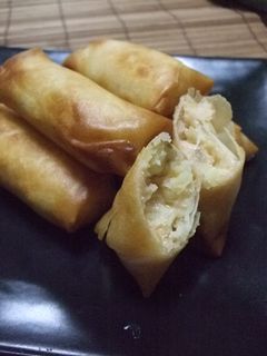 ☆タラモチーズ春巻き☆-レシピのメイン写真