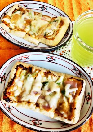 15分でお揚げピザ-レシピのメイン写真