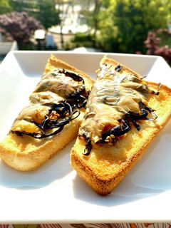 海苔チーズトースト-レシピのメイン写真