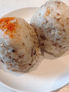 クマソバスパイスで♪ いわしのおにぎり-レシピのメイン写真