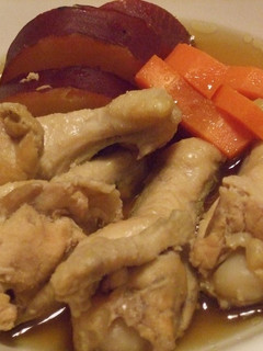 鶏手羽元とさつまいものうま煮-レシピのメイン写真