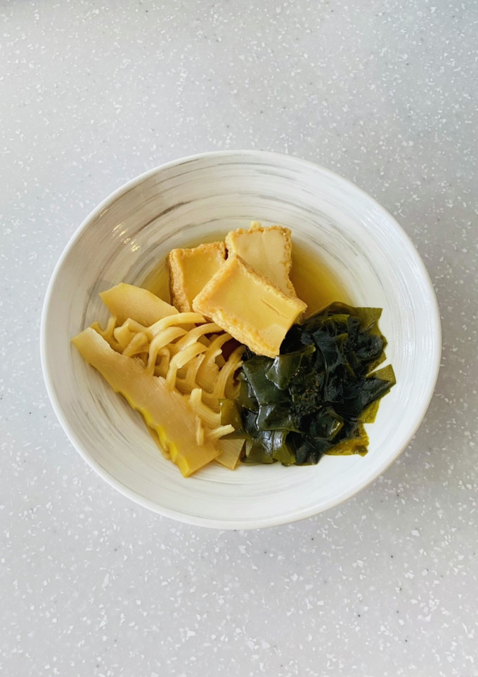 簡単ヘルシー！たけのこと厚揚げの煮物！-レシピのメイン写真