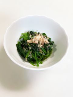 ほうれん草のお浸し-レシピのメイン写真