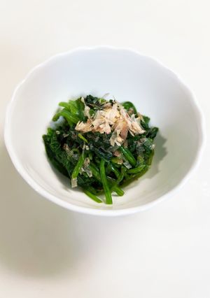 ほうれん草のお浸し-レシピのメイン写真