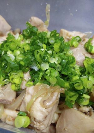 鶏肉のねぎポン 旦那さんお墨付き-レシピのメイン写真