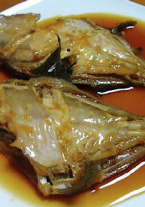 魚 カワハギの煮付け:柚風味-レシピのメイン写真