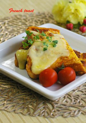 大人のための☆甘くないフレンチトースト-レシピのメイン写真