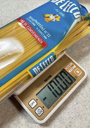 ＊我が家流〜簡単麺類の量り方＊-レシピのメイン写真