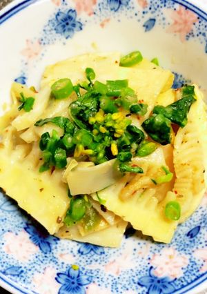 たけのことはなっこりーの酢味噌和え-レシピのメイン写真