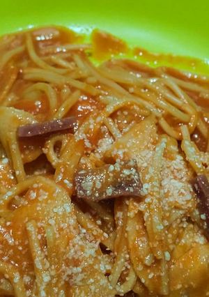 備蓄品だけ＊ローリングストックパスタ＊-レシピのメイン写真