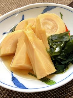 簡単な春の若竹煮☆ワカメも美味しいよ-レシピのメイン写真