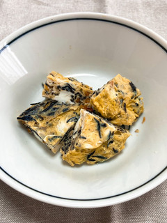火を使わない!ひじき入り卵焼き-レシピのメイン写真