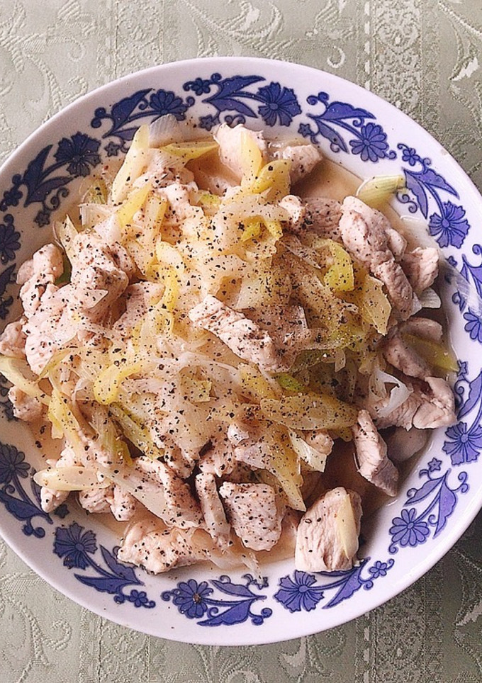 箸が止まらない☆豚肉のネギ塩炒め-レシピのメイン写真