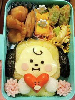BT21 CHIMMYおにぎり弁当!-レシピのメイン写真