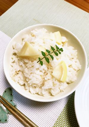 九州のたけのこご飯-レシピのメイン写真