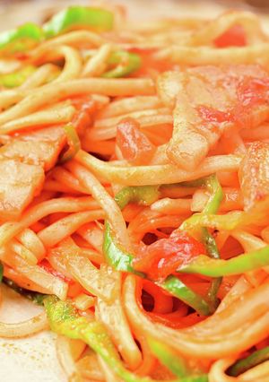 やんばるナポリタン-レシピのメイン写真