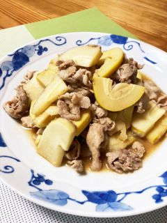 たけのこと豚肉の味噌炒め-レシピのメイン写真