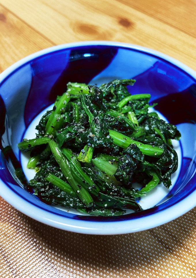 とある旅館のほうれん草の甘い胡麻和え-レシピのメイン写真
