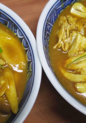 どっちが好き？ カレーうどん&カレー南蛮-レシピのメイン写真