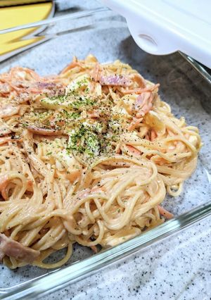 サラスパのオーロソース和え-レシピのメイン写真