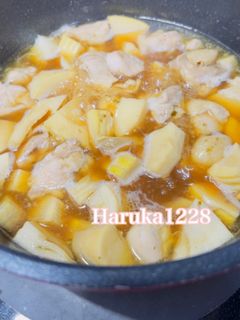 筍と鶏肉の煮物-レシピのメイン写真