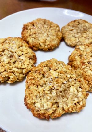 小麦粉なし！オートミールクッキー-レシピのメイン写真