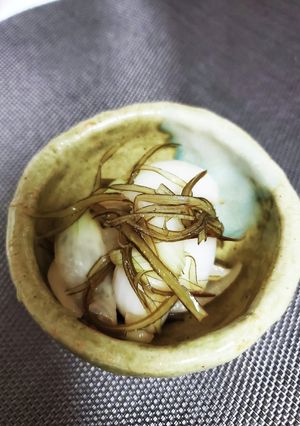 出汁昆布救済☆新玉ねぎ甘酢-レシピのメイン写真