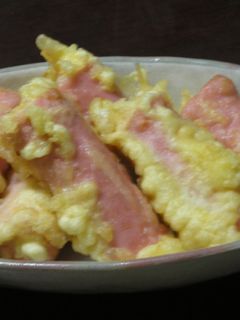 魚肉ソーセージ天ぷら-レシピのメイン写真