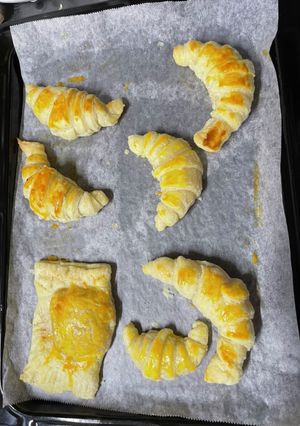 子供と一緒に作ろう！パイ生地クロワッサン-レシピのメイン写真