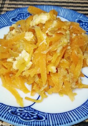 にんじんと卵の炒め物-レシピのメイン写真