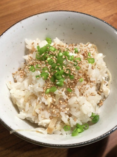 刺身鯛で超簡単!生姜たっぷり鯛めし-レシピのメイン写真