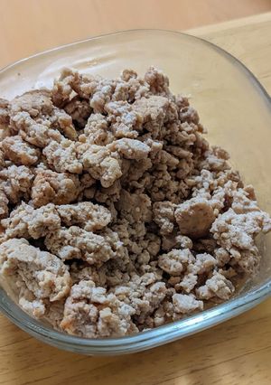 お豆腐でふんわりかさ増し 豚そぼろ-レシピのメイン写真