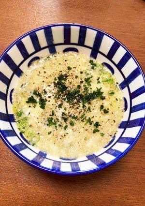 塩ラーメンでオートミール-レシピのメイン写真