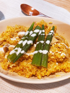炊飯器でドライカレー-レシピのメイン写真