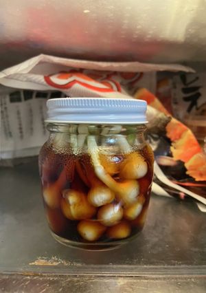 ノビルの醤油漬け-レシピのメイン写真