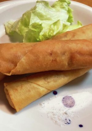 コーンのスパイシースティック春巻き-レシピのメイン写真