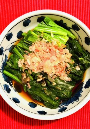 基本のほうれん草おひたし-レシピのメイン写真