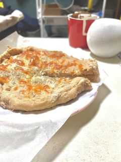 簡単!しらすとチーズ全粒粉ピザ♪-レシピのメイン写真