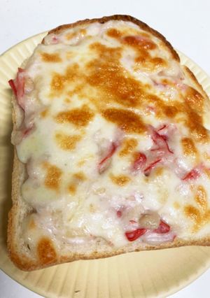 家事ヤロウ　カニクリームトースト-レシピのメイン写真