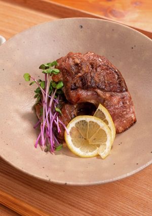 【王道】まぐろのホホ肉(ビンタ)ステーキ-レシピのメイン写真