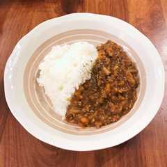 รูปของ 筍入りキーマカレー！